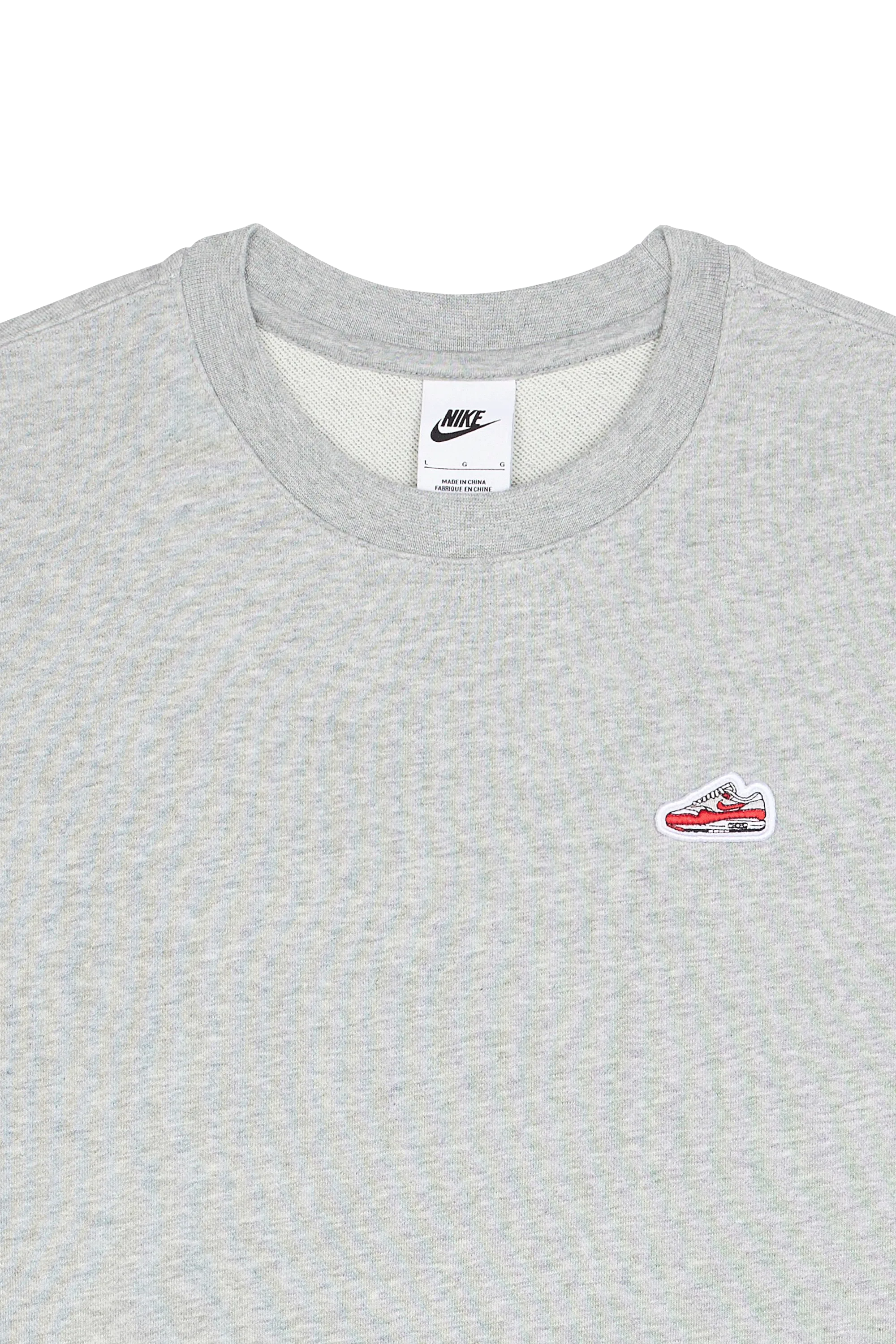 NIKE Sweatshirt M NSW CRW FT XAM1 Noir