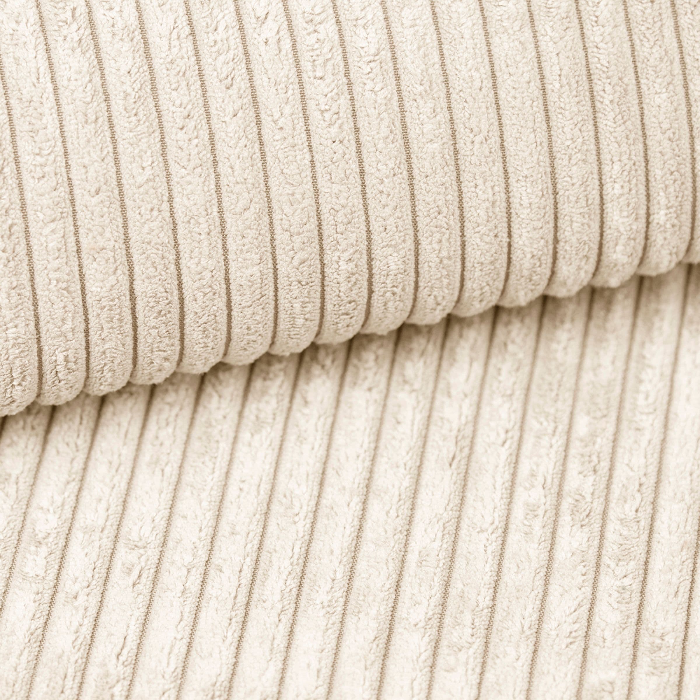 Boxspringbett Boxbett Glenn 1 Hotelbett 140x200 Bett Topper Cordstoff Beige