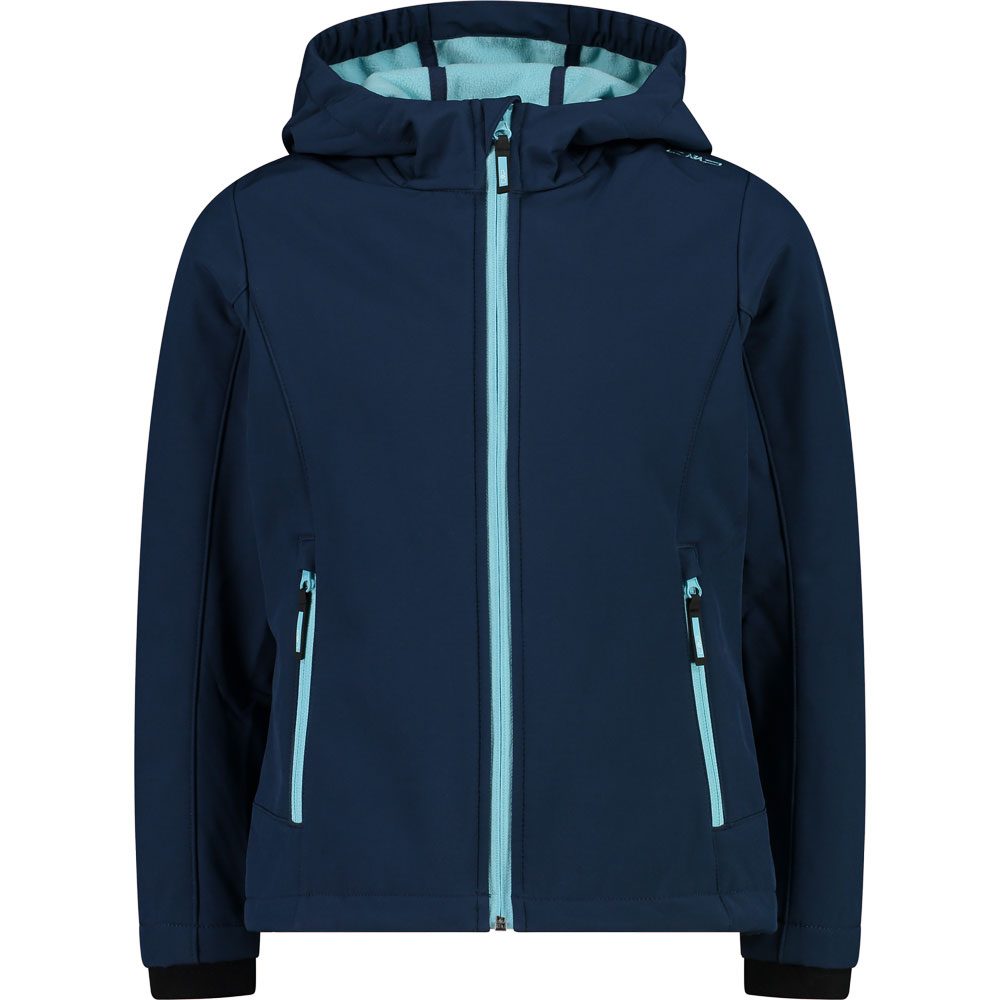 CMP Fix Hood Softshelljacke Mädchen blau