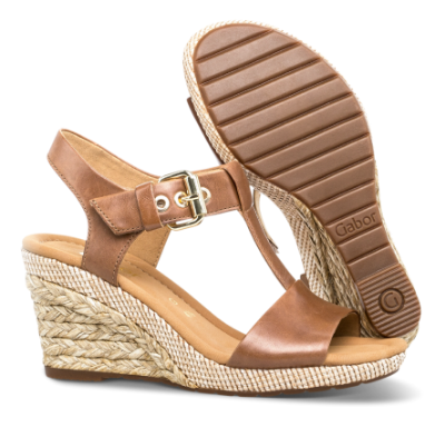 Gabor Espadrillos Brun 42024 | Skoringen
