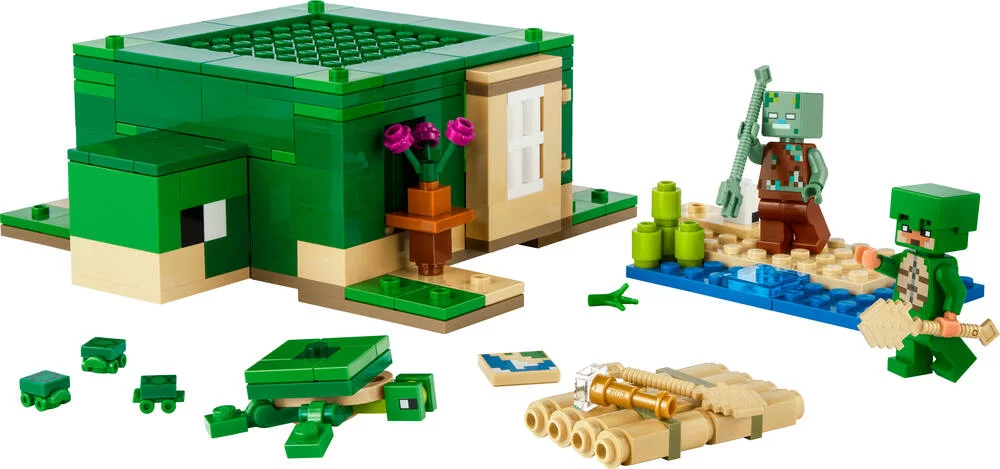 LEGO®MINECRAFT™ 21254 - LA MAISON DE LA PLAGE DE LA TORTUE