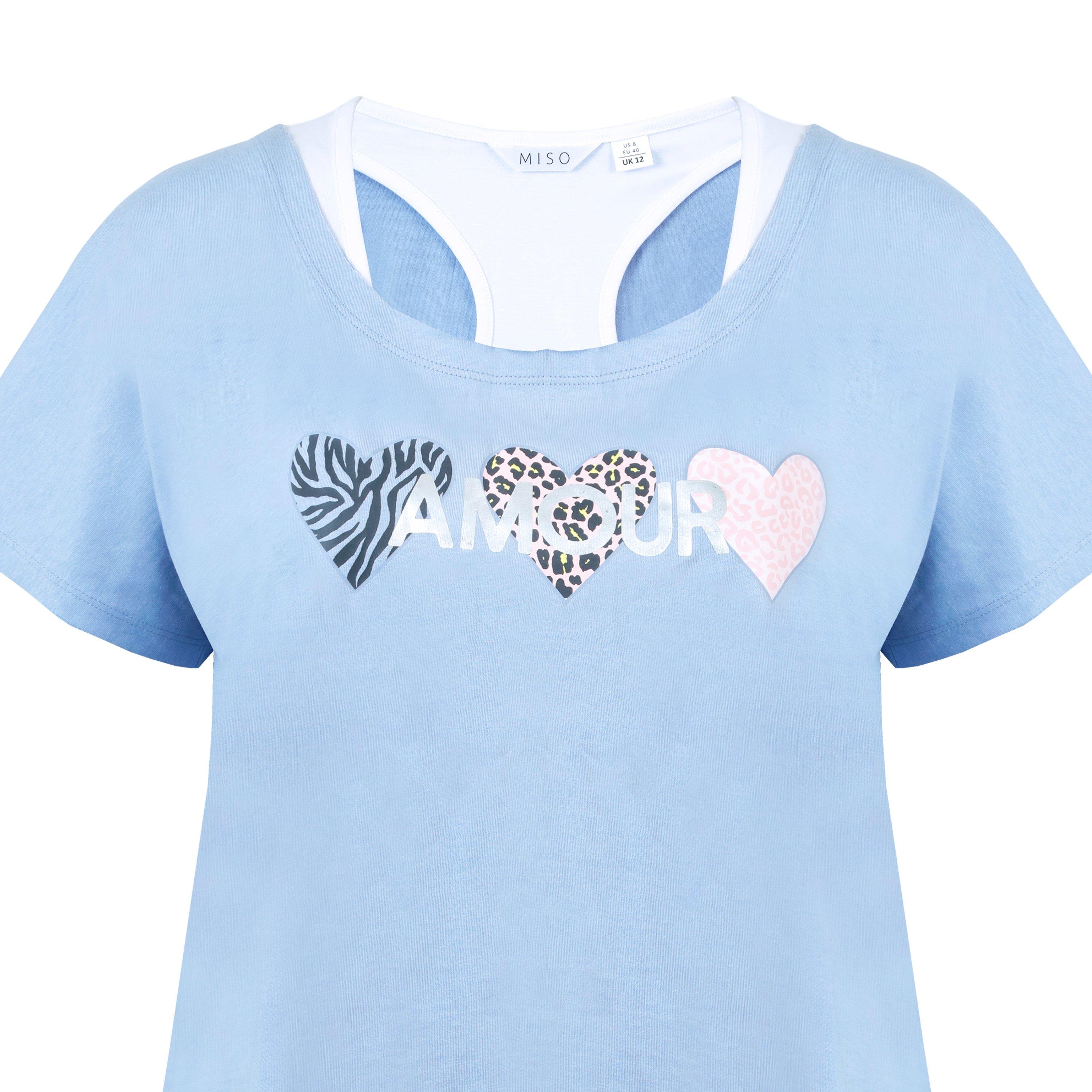 Miso Double Layer T Shirt Womens