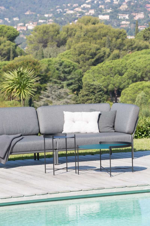 Houe Edge bijzettafel Ø76 zwart