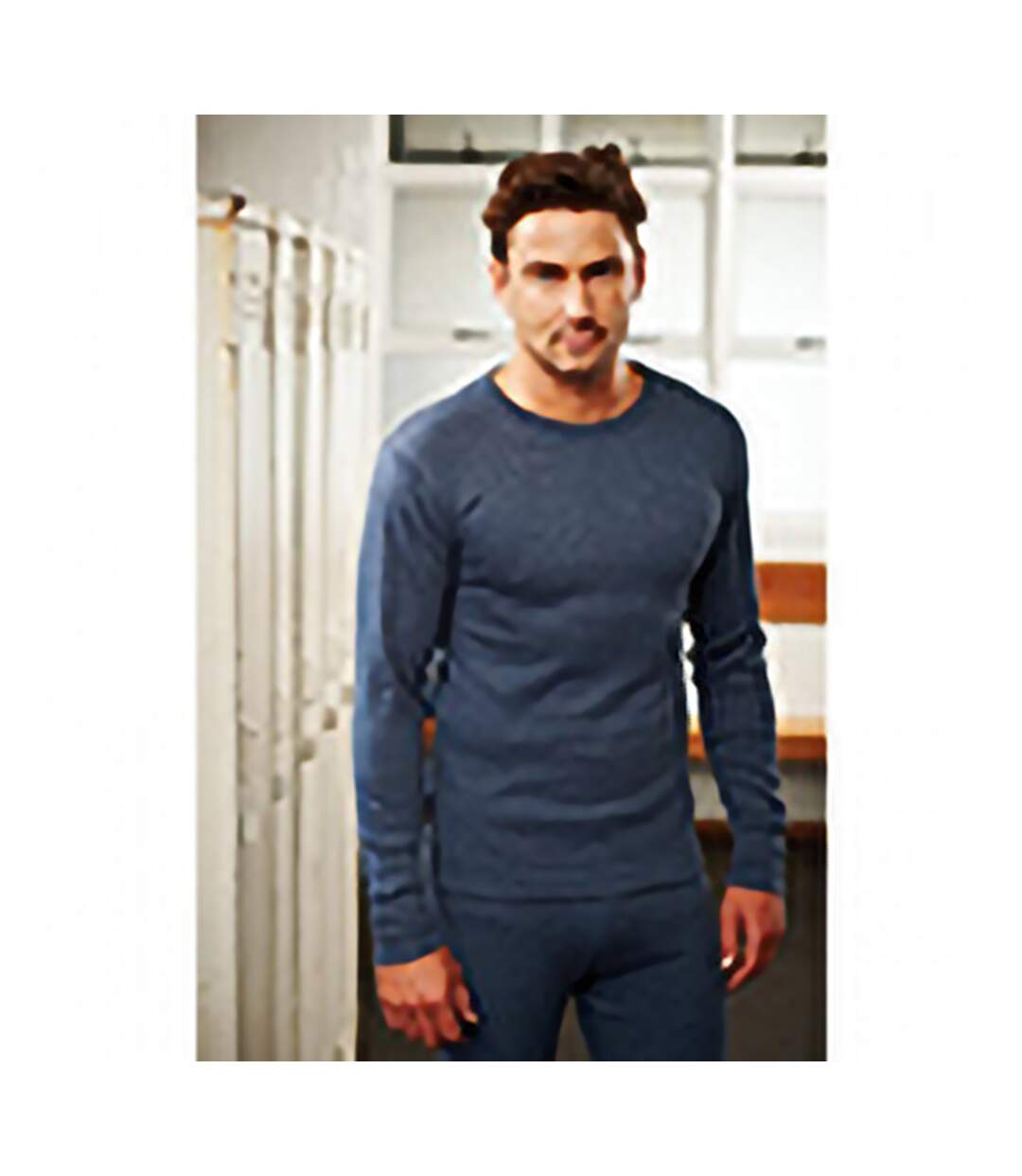 Regatta - T-shirt thermique à manche longues - Homme (Denim) - UTRW1259