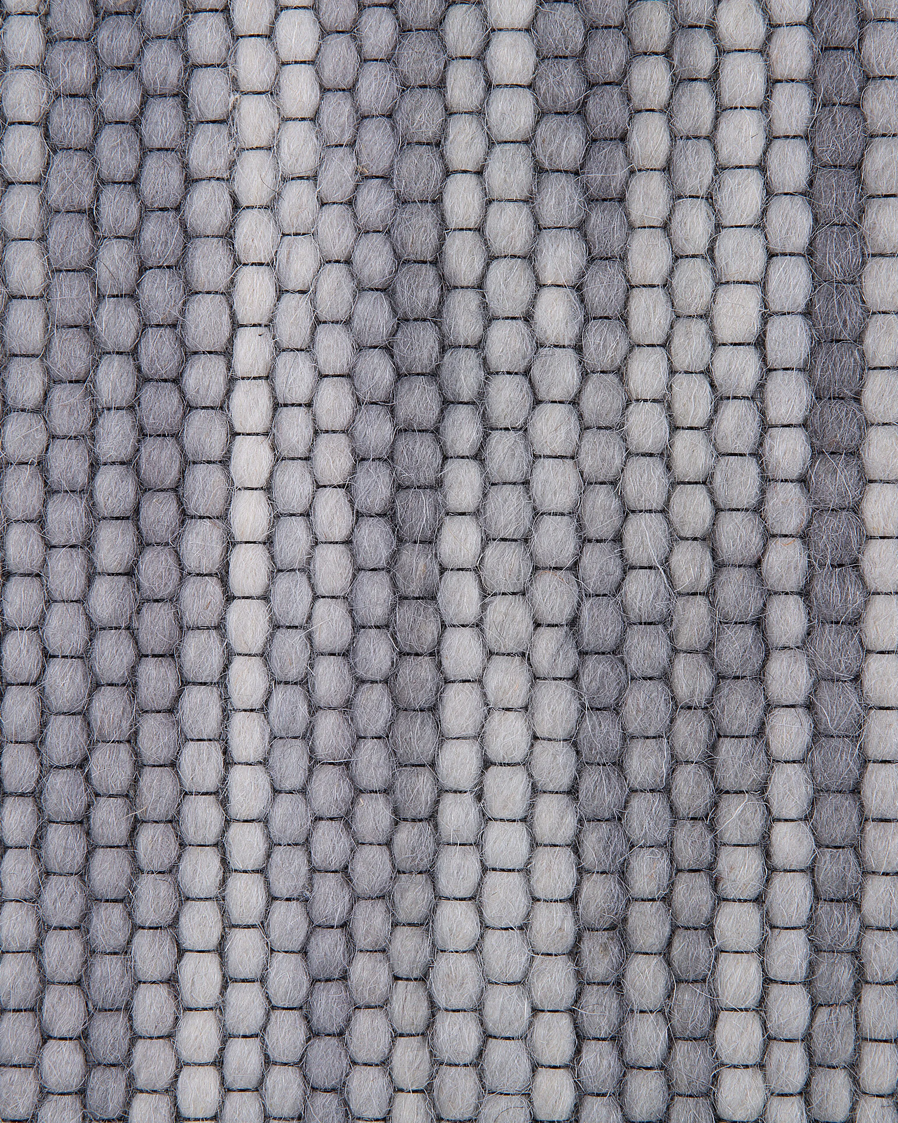 Vloerkleed KAPAKLI Grijs 160 x 230 cm Wol