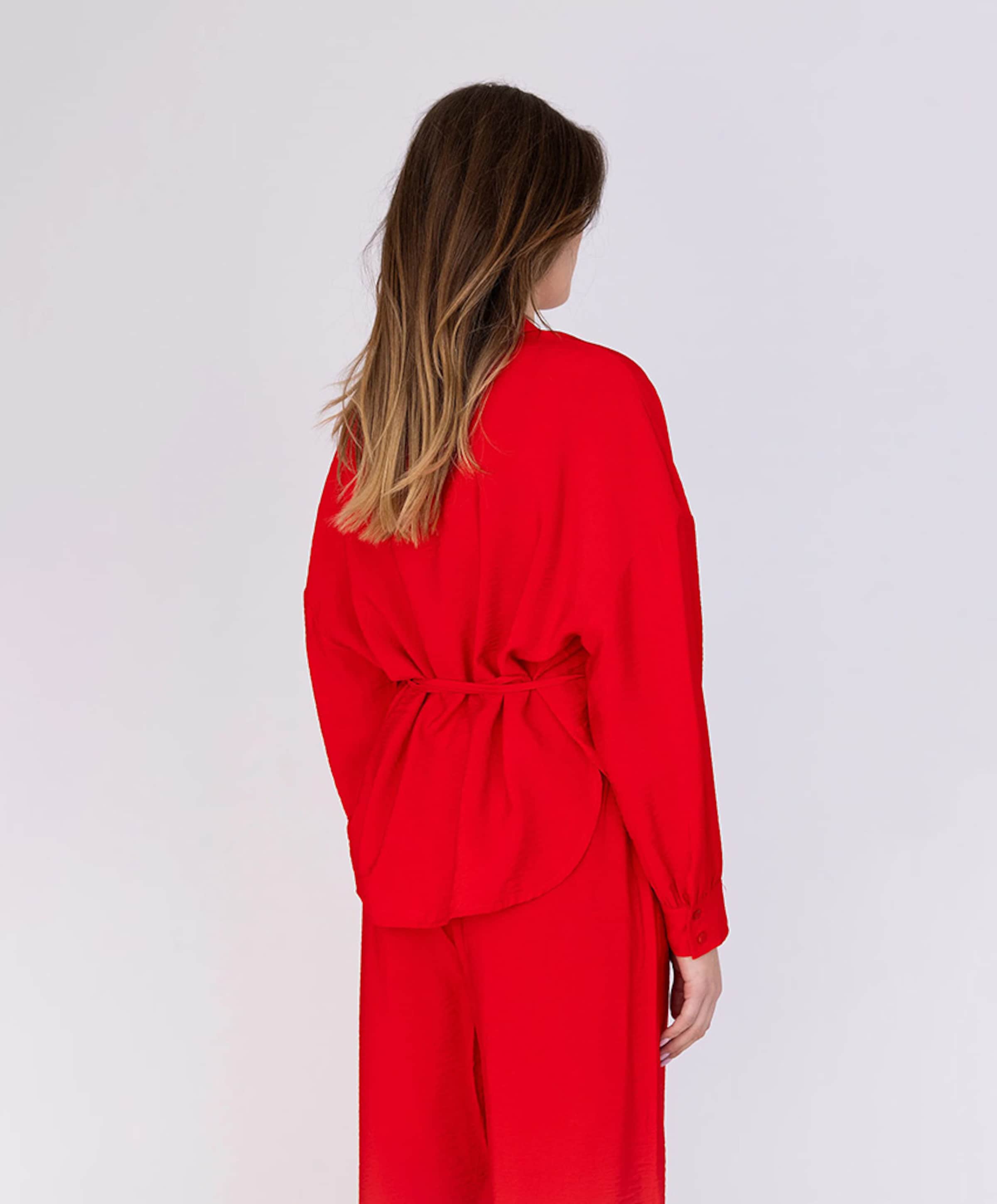 Anna Dames blouse rood