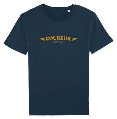 T-Shirt Çois 'Coureur Local' Bleu