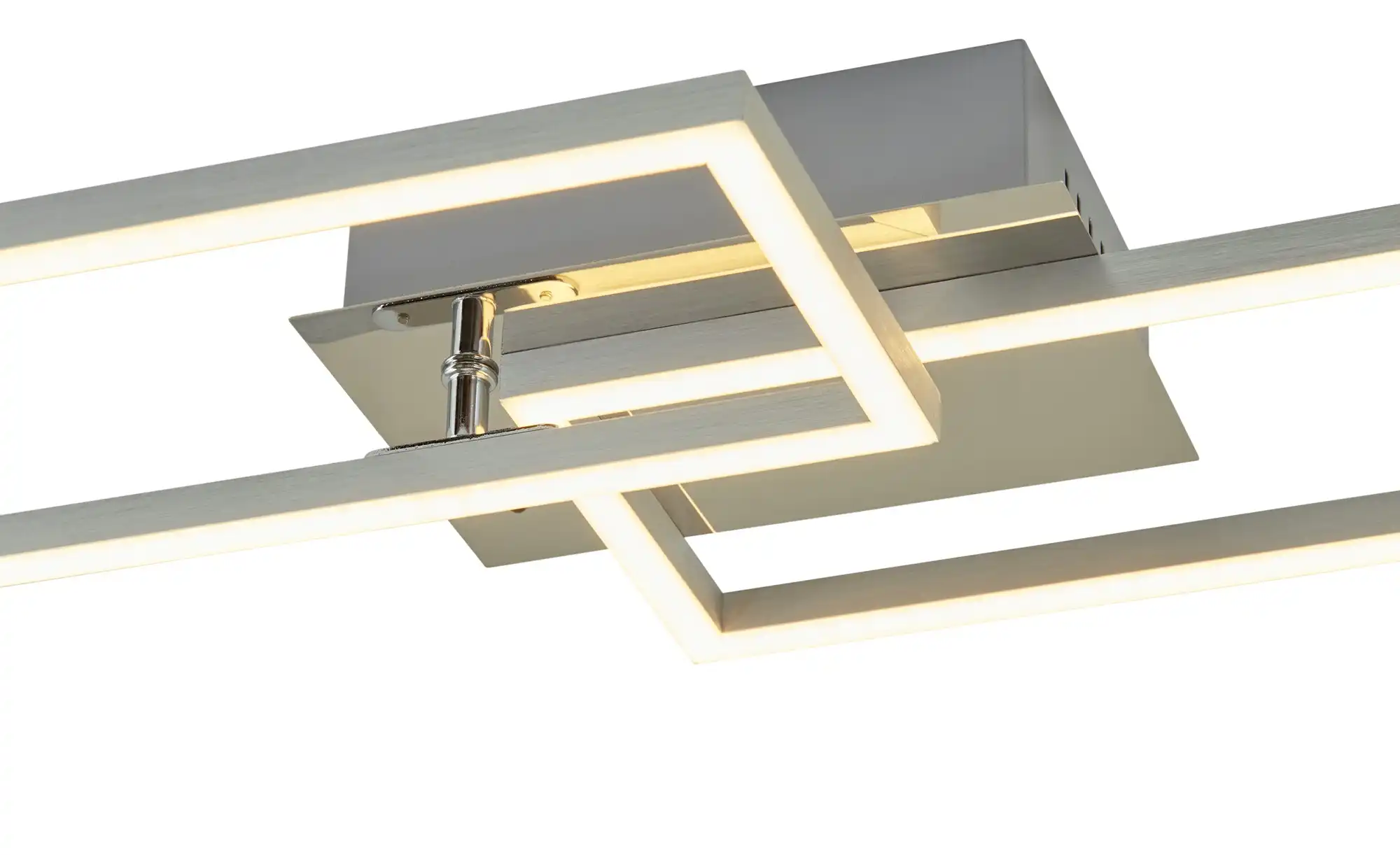 Meisterleuchten LED-Deckenleuchte, 2-flammig chrom mit Fernbedienung