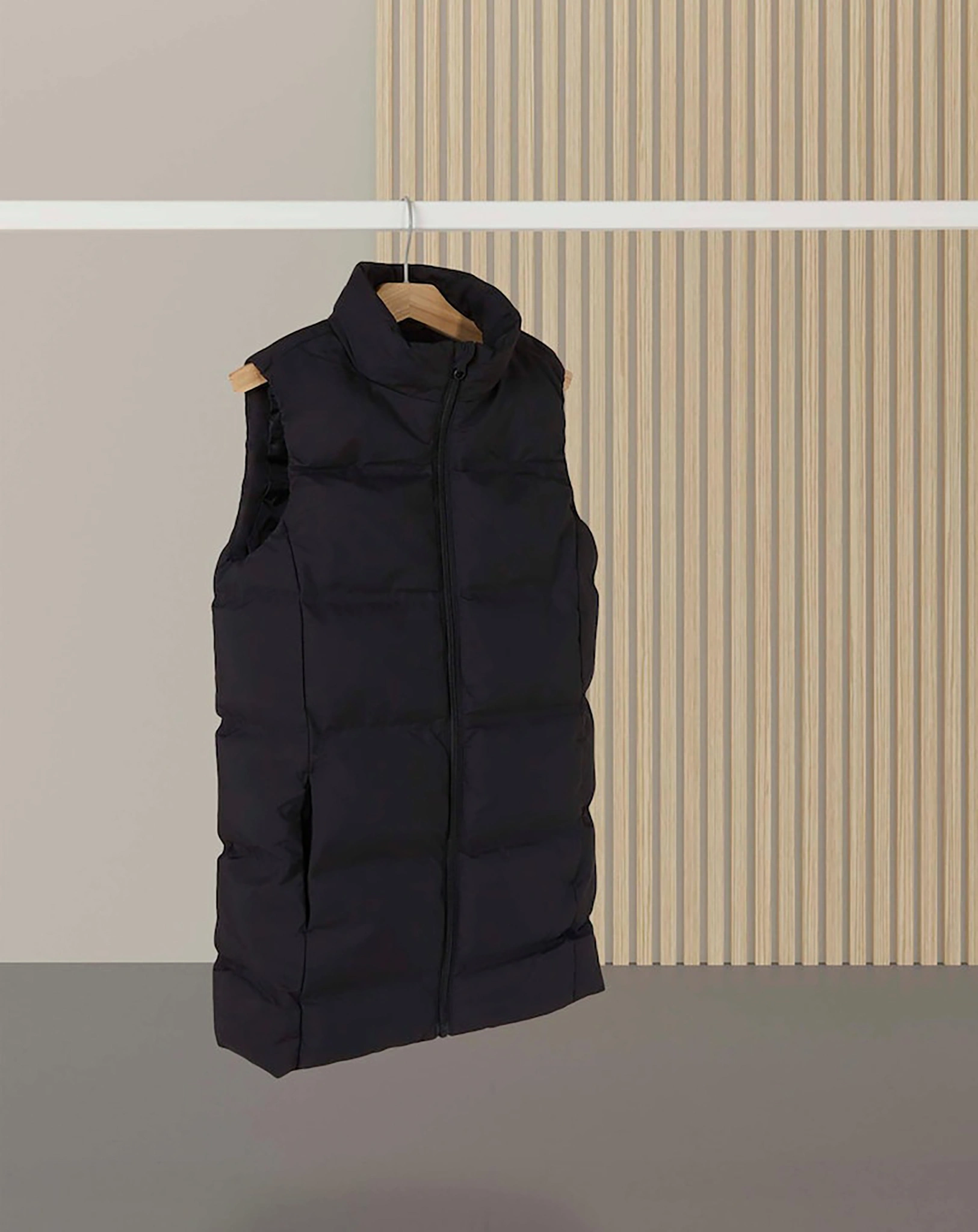 Steppweste NKFMELLOW LONG in black