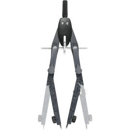 FABER-CASTELL Compas à réglage rapide, articulé, anthracite