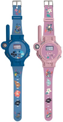 Lexibook Disney Stitch Walkie-talkie-klokker 2-i-1 200 m