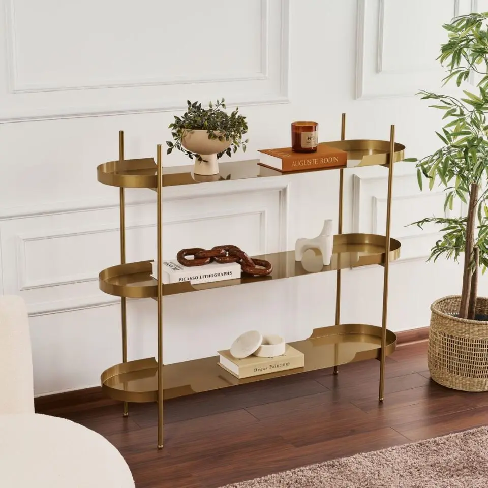 CALICOSY - Rek BLAIR - Gouden - 105x120x34 cm