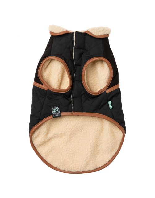 Fuzzyard Ivanhoe Jacket Zwart - Hondenkleding