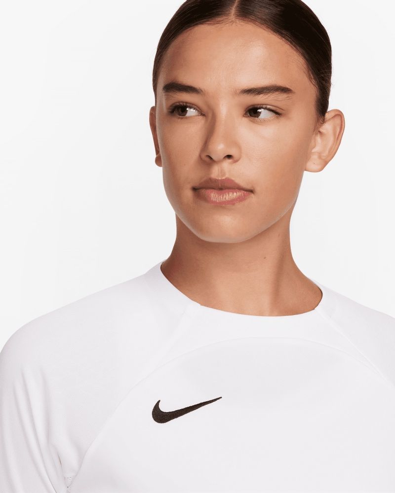 Maillot de football Nike Strike III Blanc pour femme