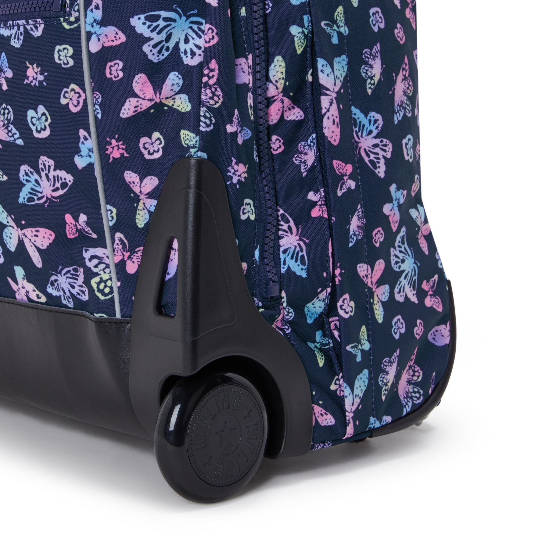GIORNO Grand sac à dos à roulettes avec compartiment pour ordinateur - Butterfly Fun