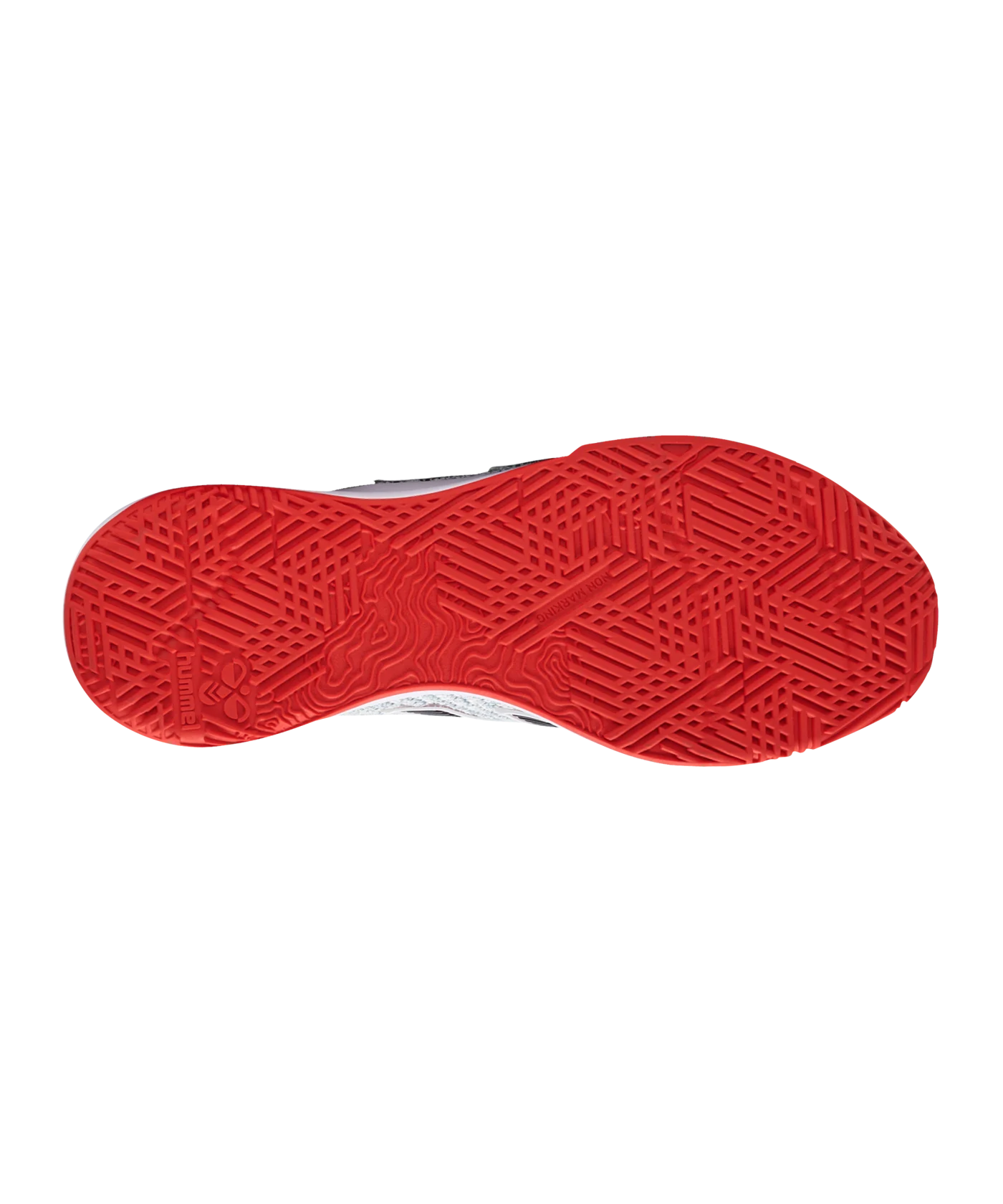 Hummel Dagaz Handballschuhe Weiss Rot F9806