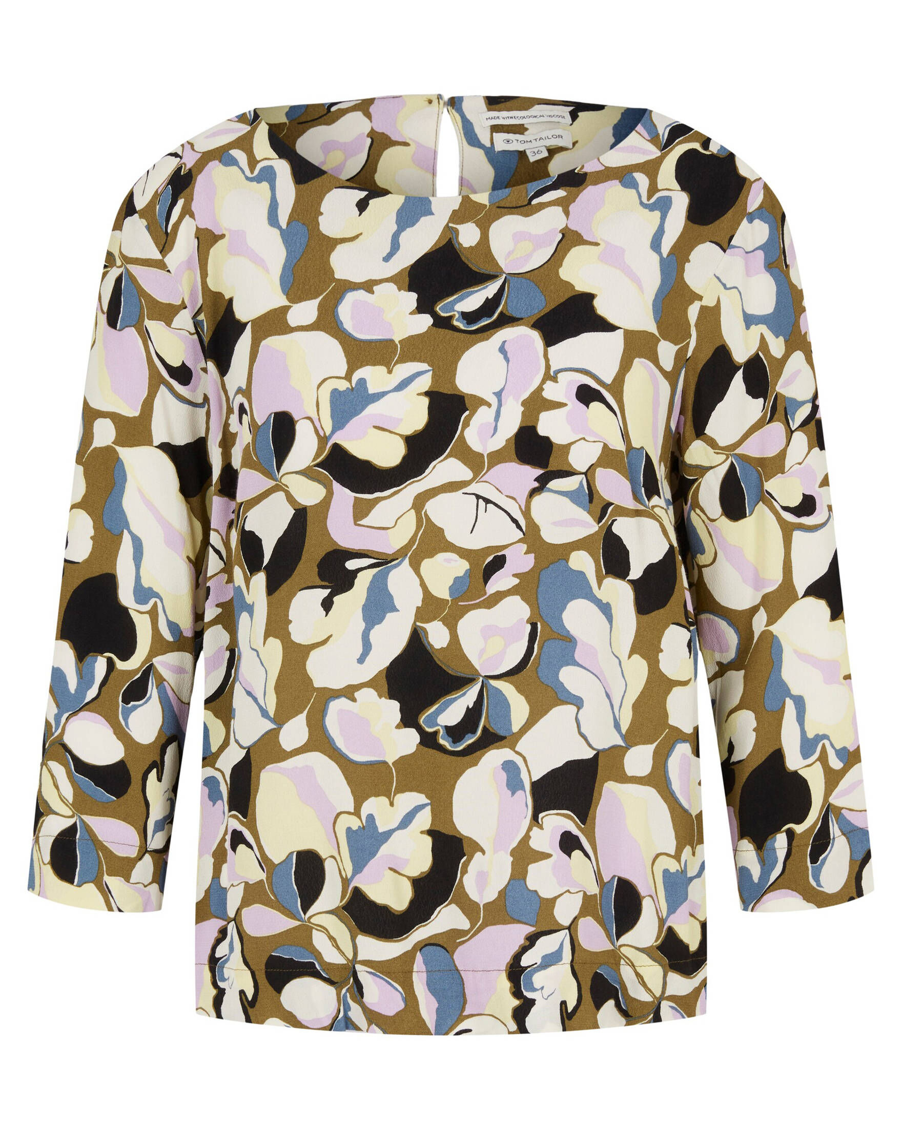 Tom Tailor| Damen Bluse 3/4-Arm