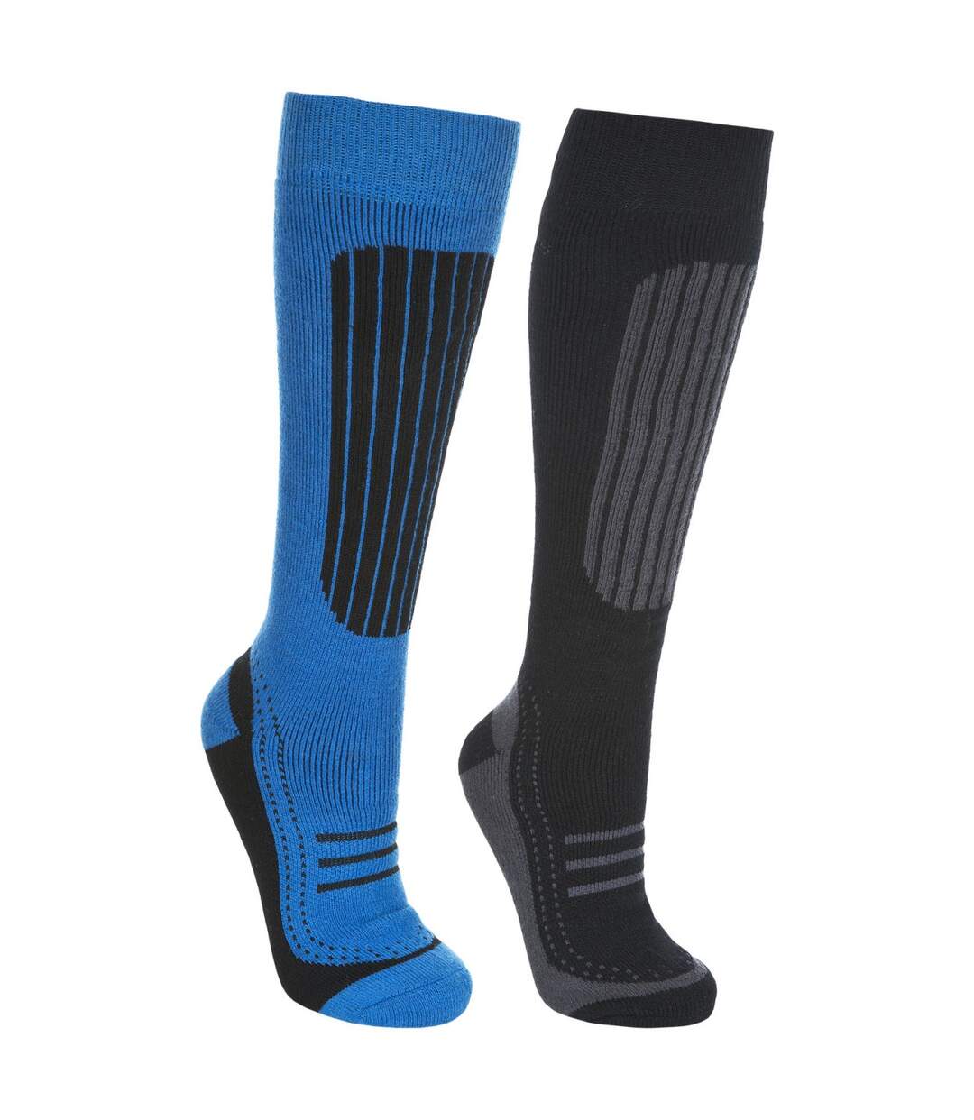 Trespass - Chaussettes de ski LANGDON - Homme (Noir/bleu) - UTTP4486