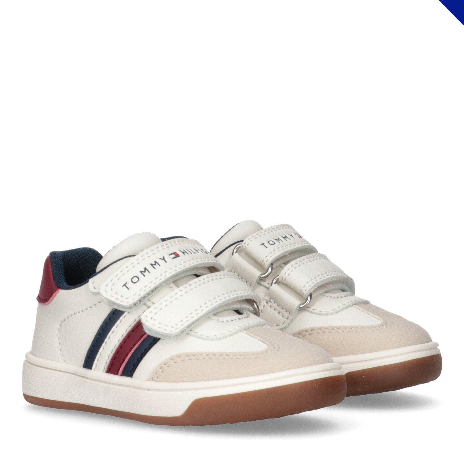 Tommy Hilfiger Flag Hook and Loop Sneakers Infants