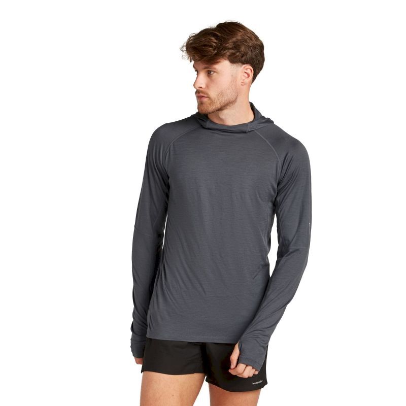 150 MerinoFine Ace LS Hoodie - Sweatshirt en laine mérinos homme
