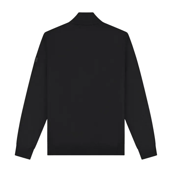 Malelions Knitted 1/4 Zip Sweater Heren