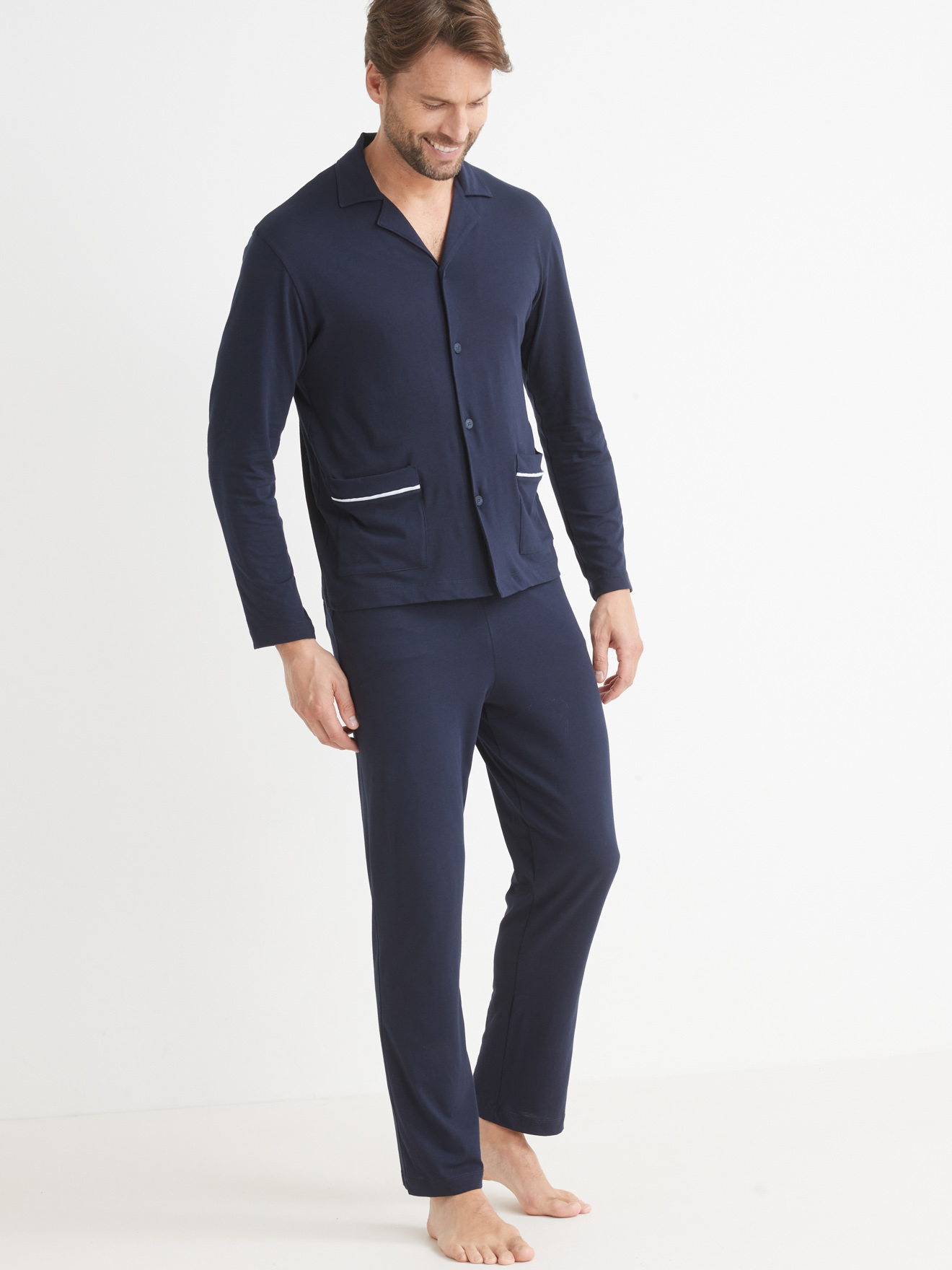 Pyjama maille jersey pur coton