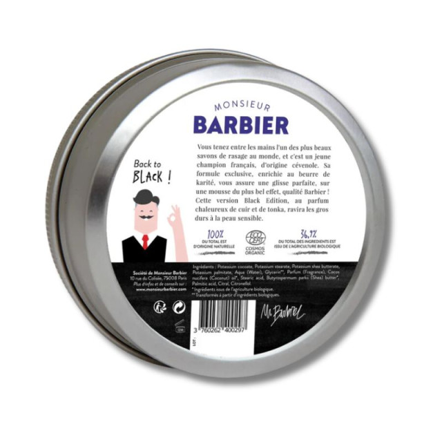 Better Shave savon de rasage BIO MONSIEUR BARBIER