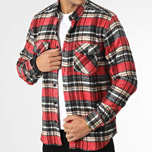 Surchemise Carreaux Y3688 Rouge