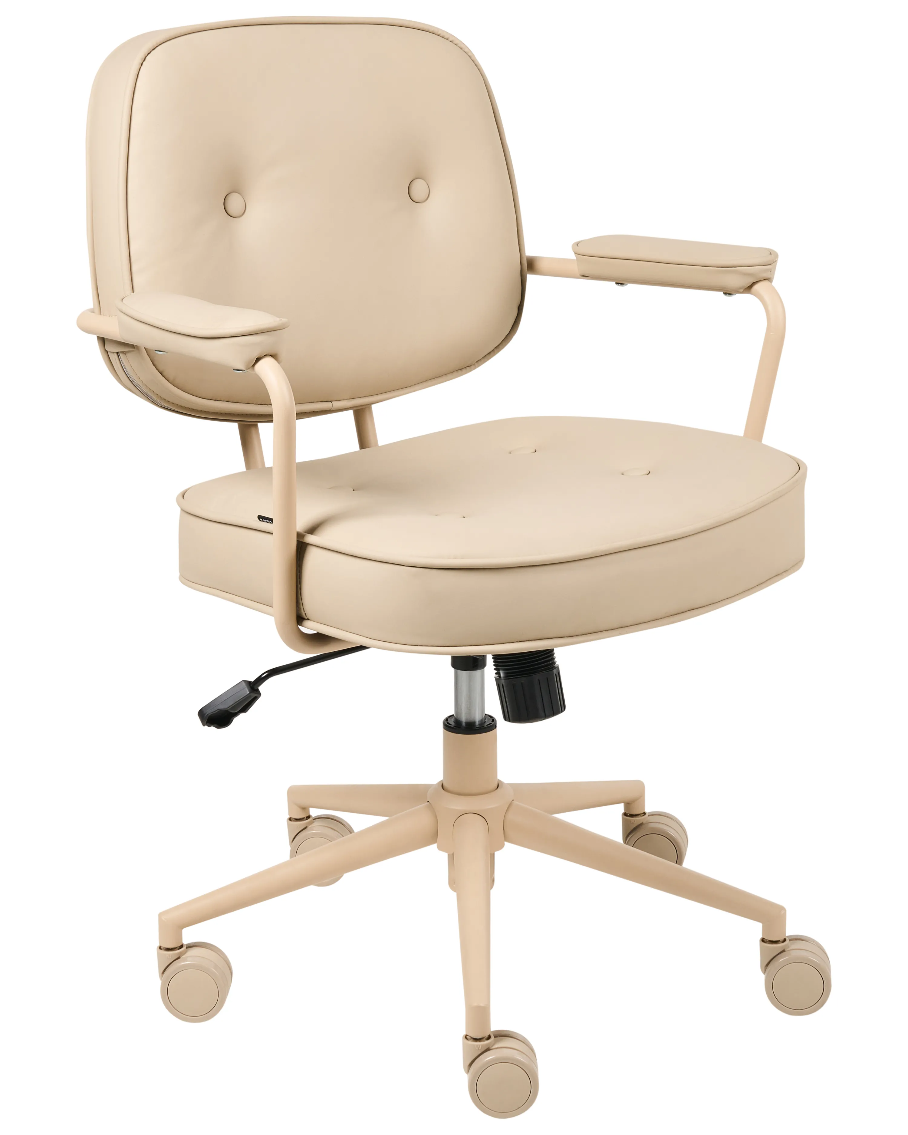 Bureaustoel PARAMUS Kunstleer Beige