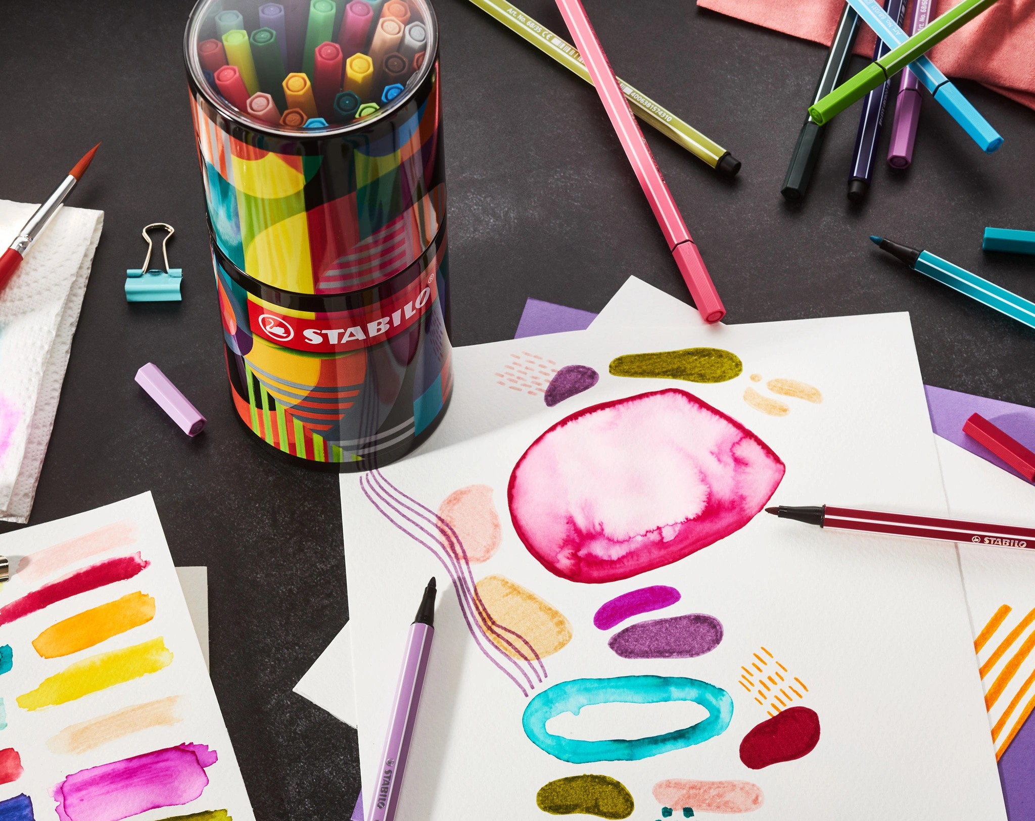 Filzstift STABILO® Pen 68 ARTY 45er-Pack