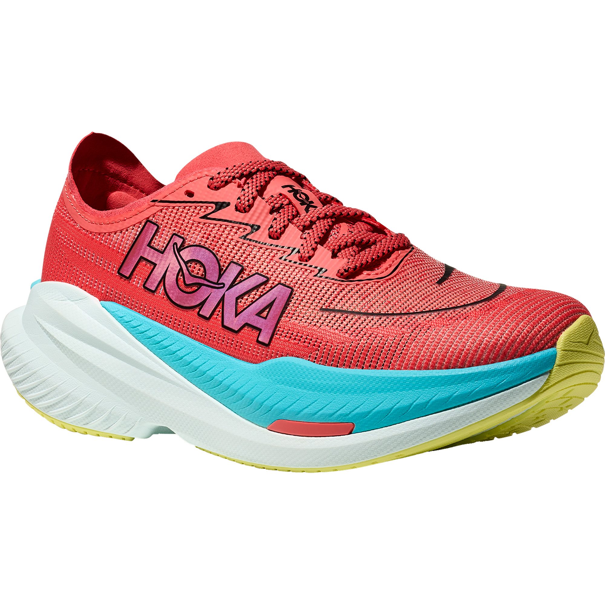 HOKA Mach X 2 Laufschuhe Damen grapefruit