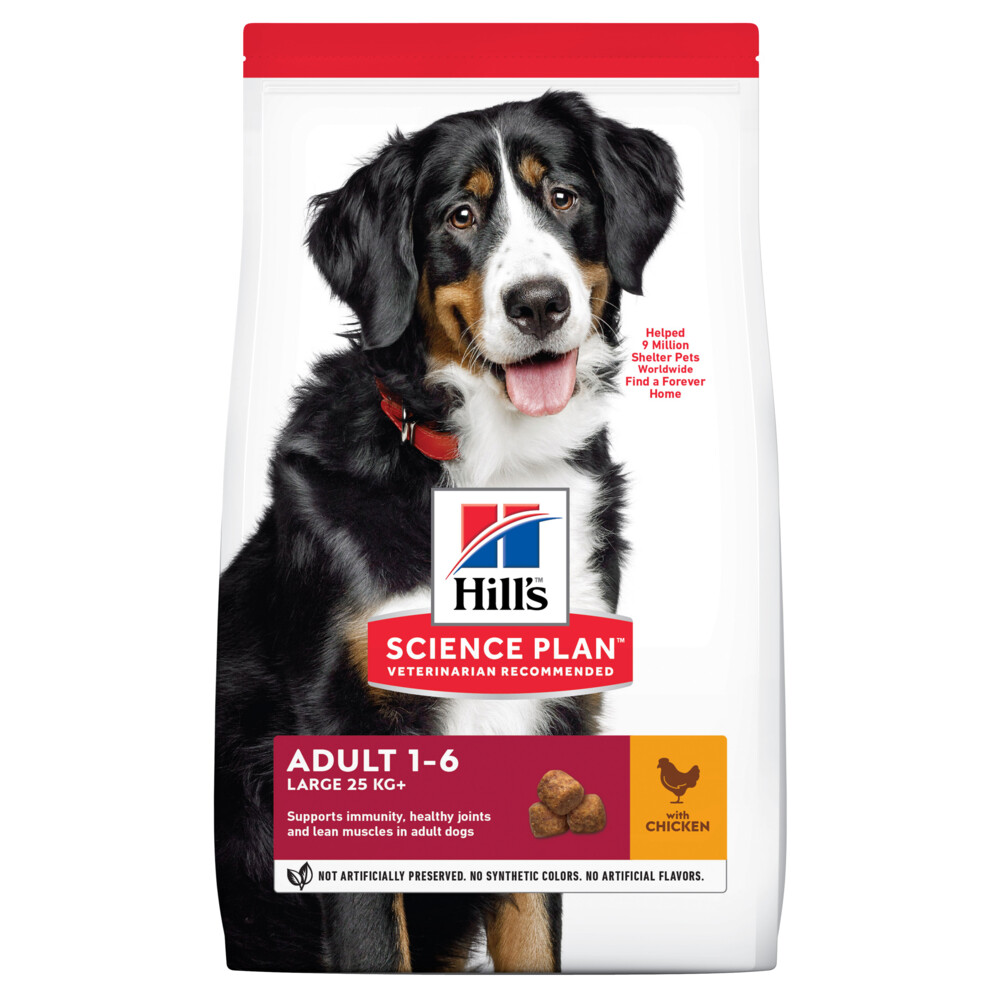 Hill's Science Plan Hondenvoer Adult Large Kip18 kg