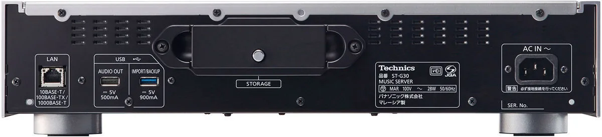Technics ST-G30E-S Lecteurs réseau audio