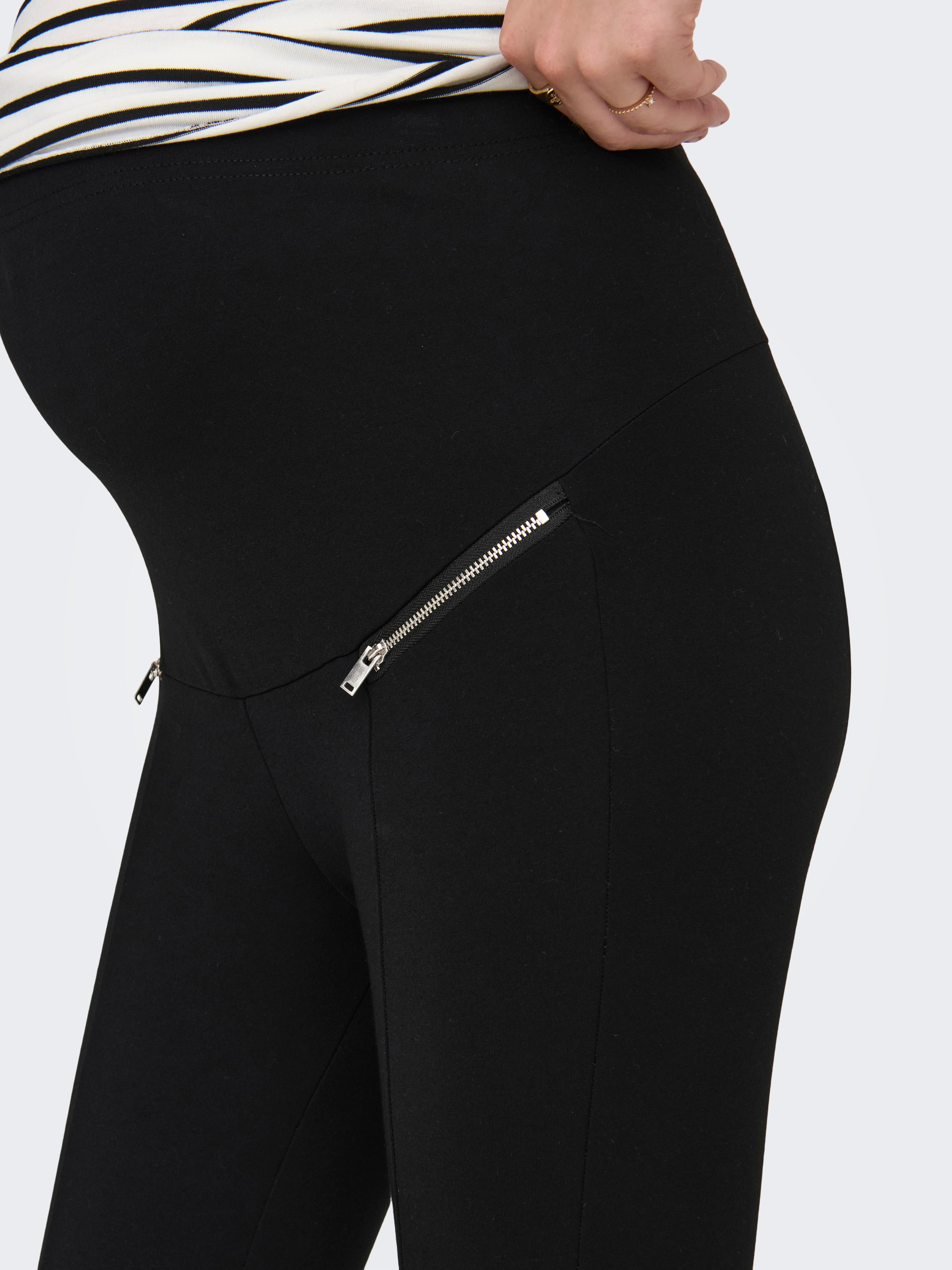 OLMDAPHNE Hohe Taille Slim Fit Leggings Black