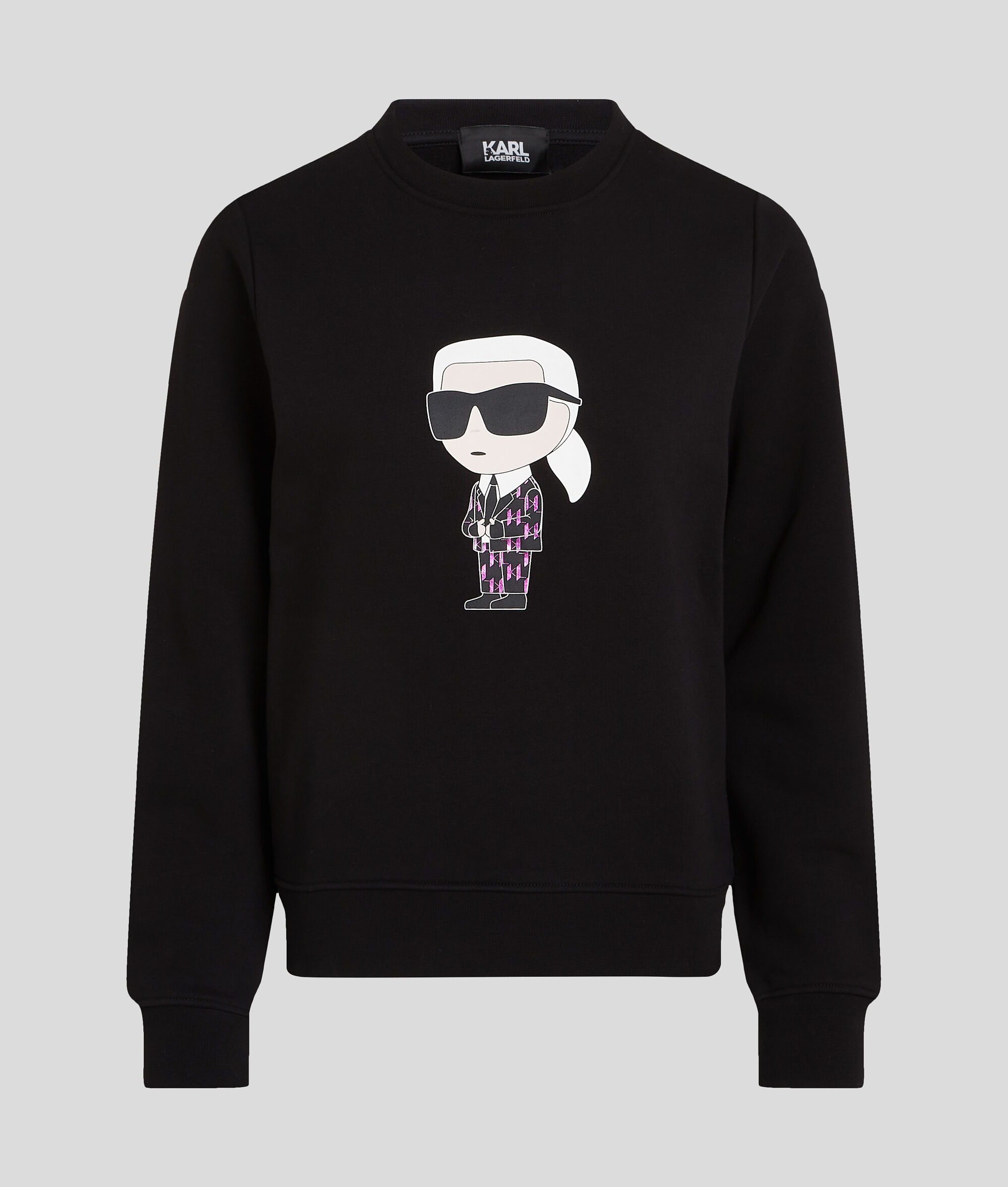 SWEAT-SHIRT MONOGRAM MÉTALLISÉ IKONIK
