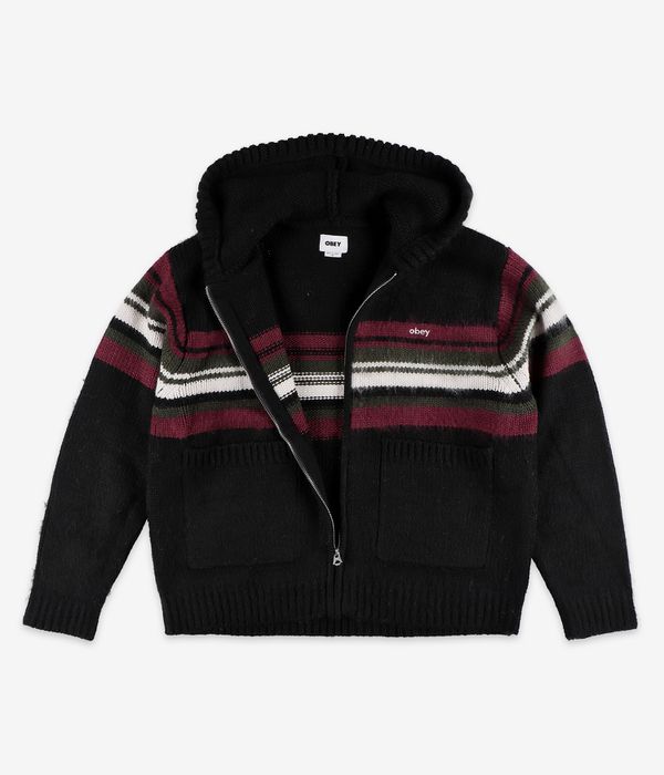 Obey Myers Zip-Hoodie (black multi)