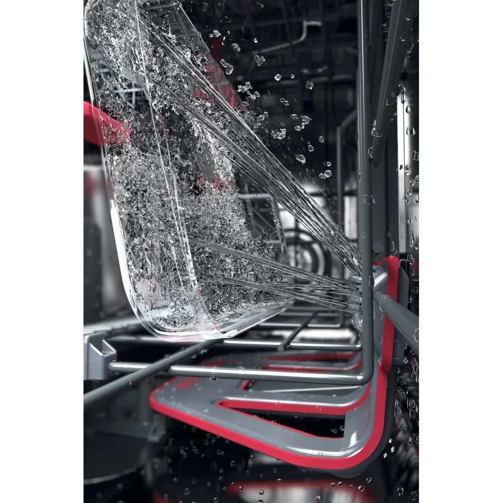 WHIRLPOOL inbouw vaatwasser WBO 3T133 PFX - met zichtbaar bedieningspaneel