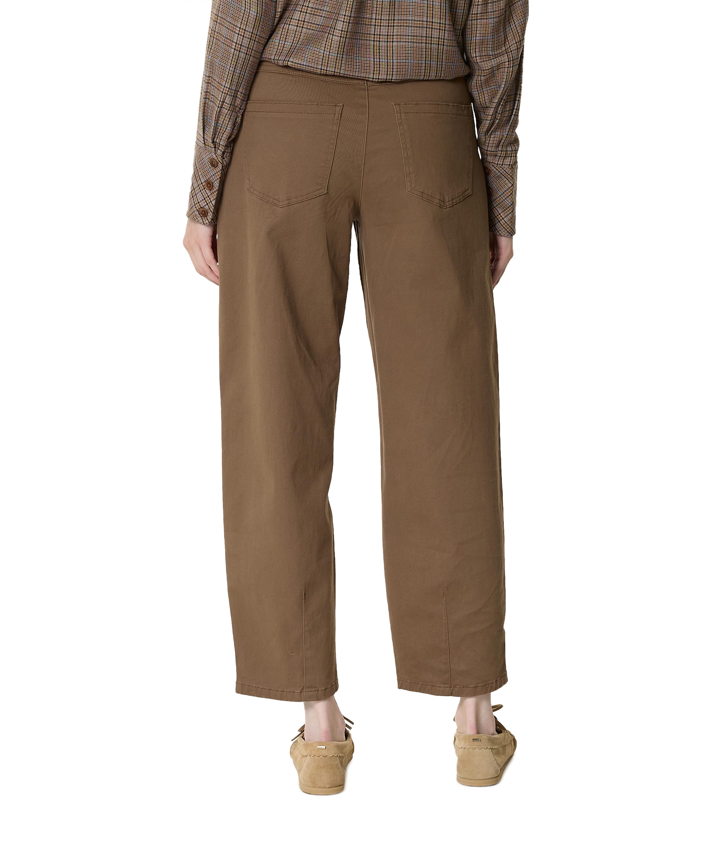 Toni Liv Barrel dames broek bruin