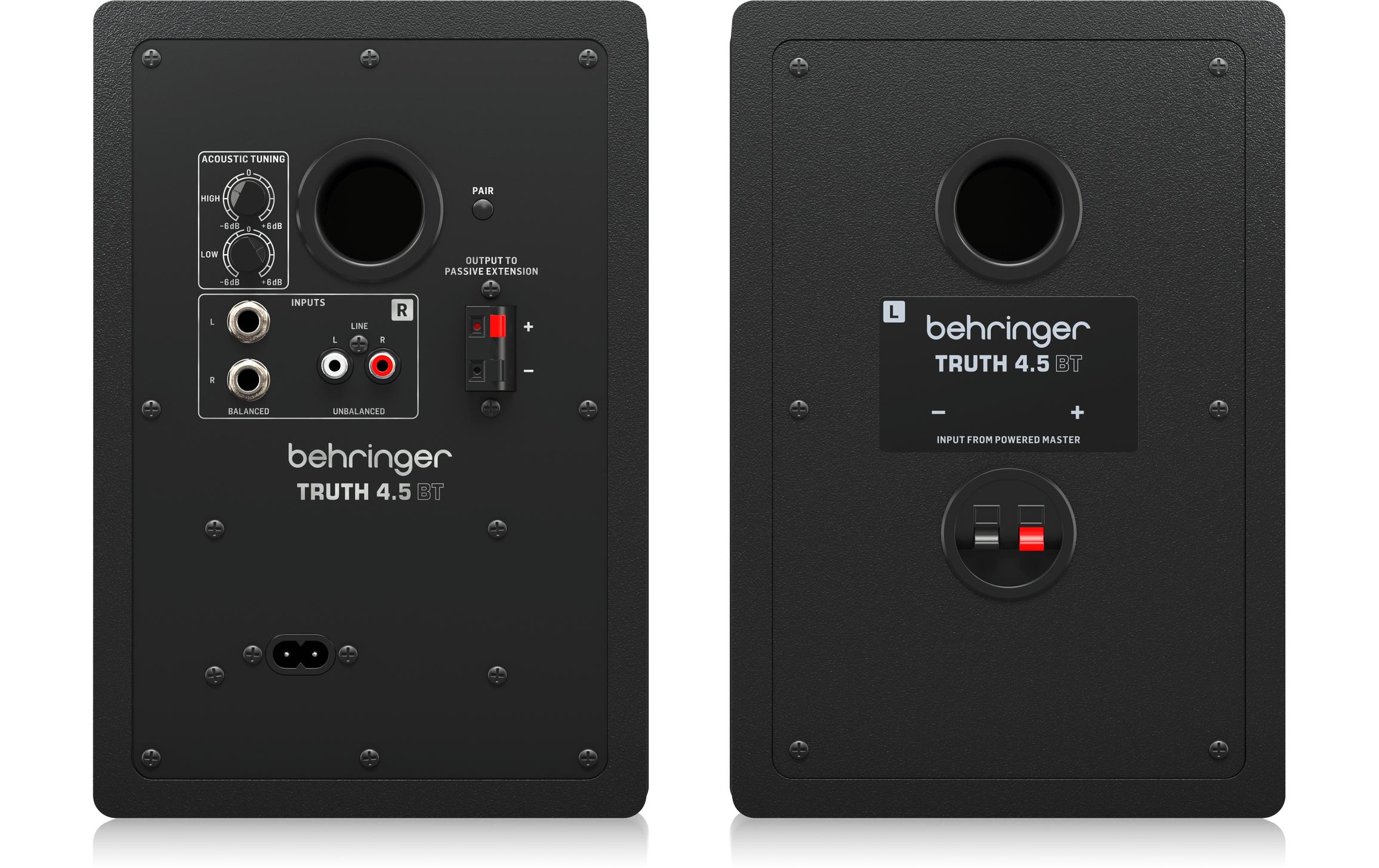 Studiomonitore Truth 4.5 BT Schwarz<br>Aktive Studiomonitore mit Bluetooth