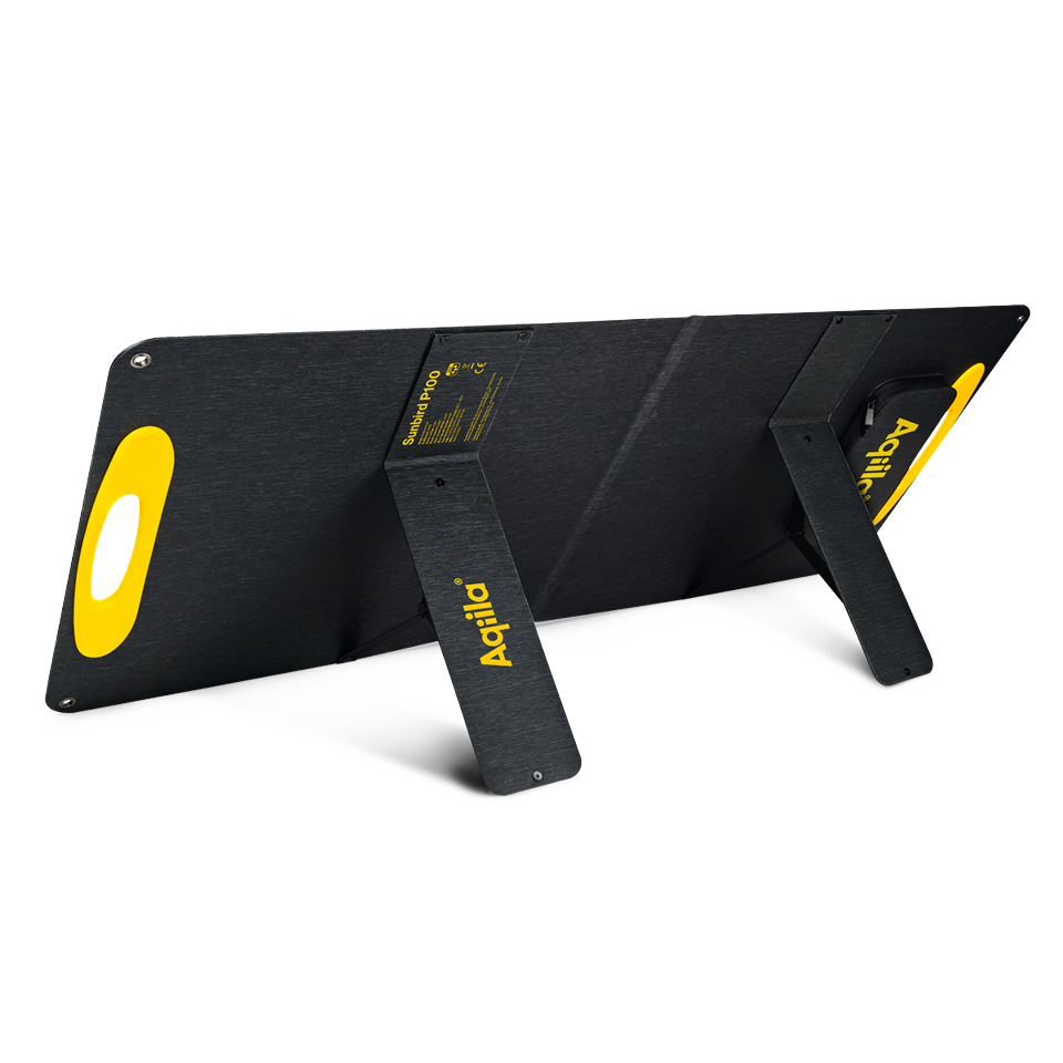 Aqiila - Sunbird P100 - Foldbart solpanel, 100W