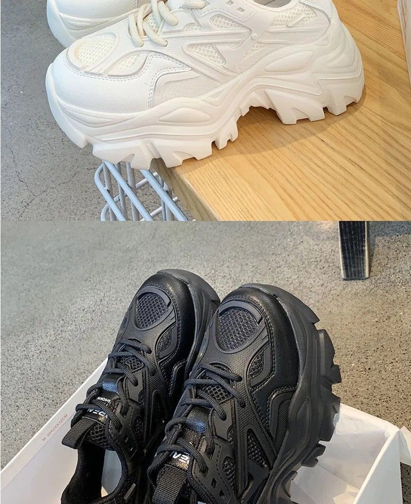 caneik - Mesh Platform Sneakers
