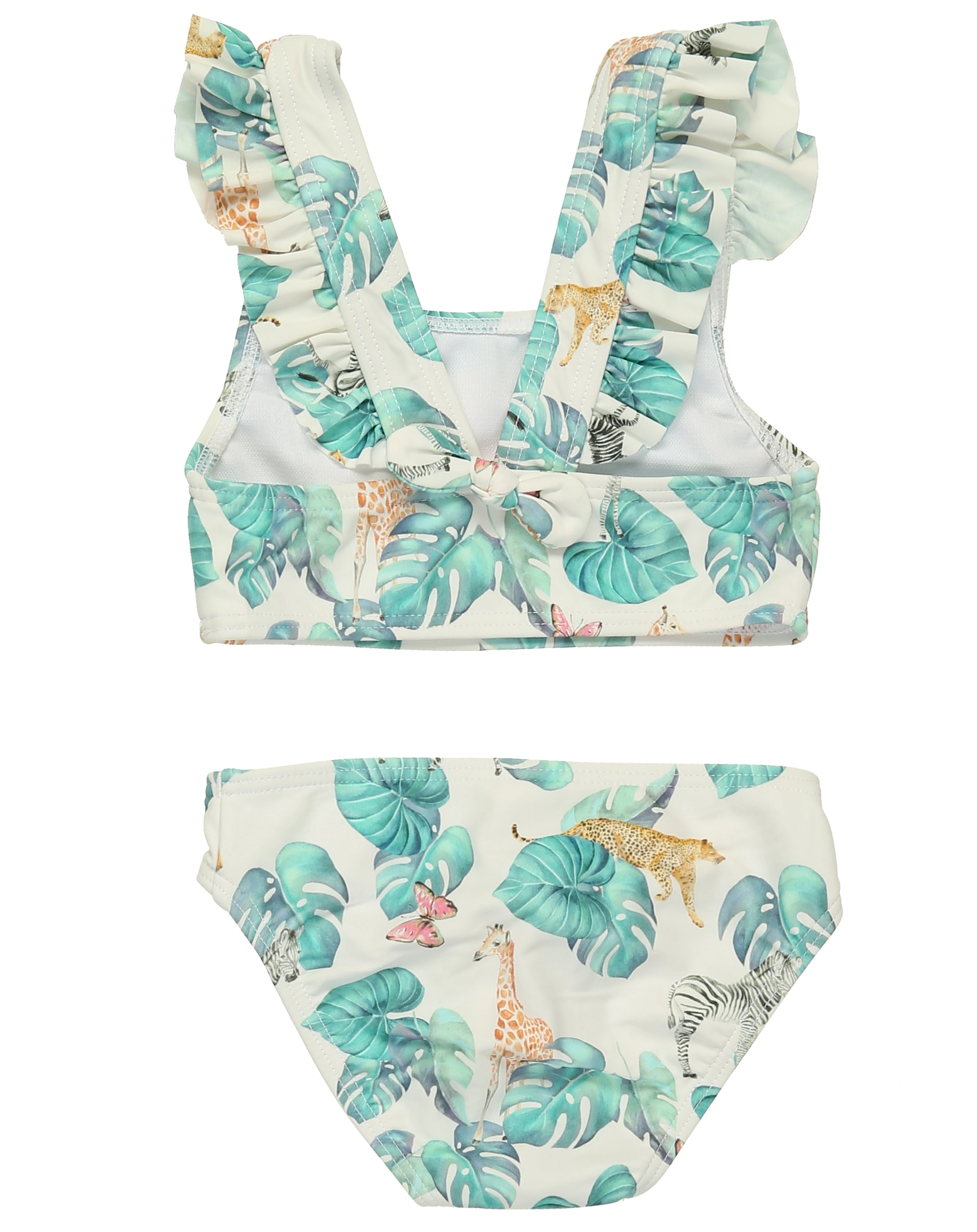 Bikini JUNGLE in green aqua