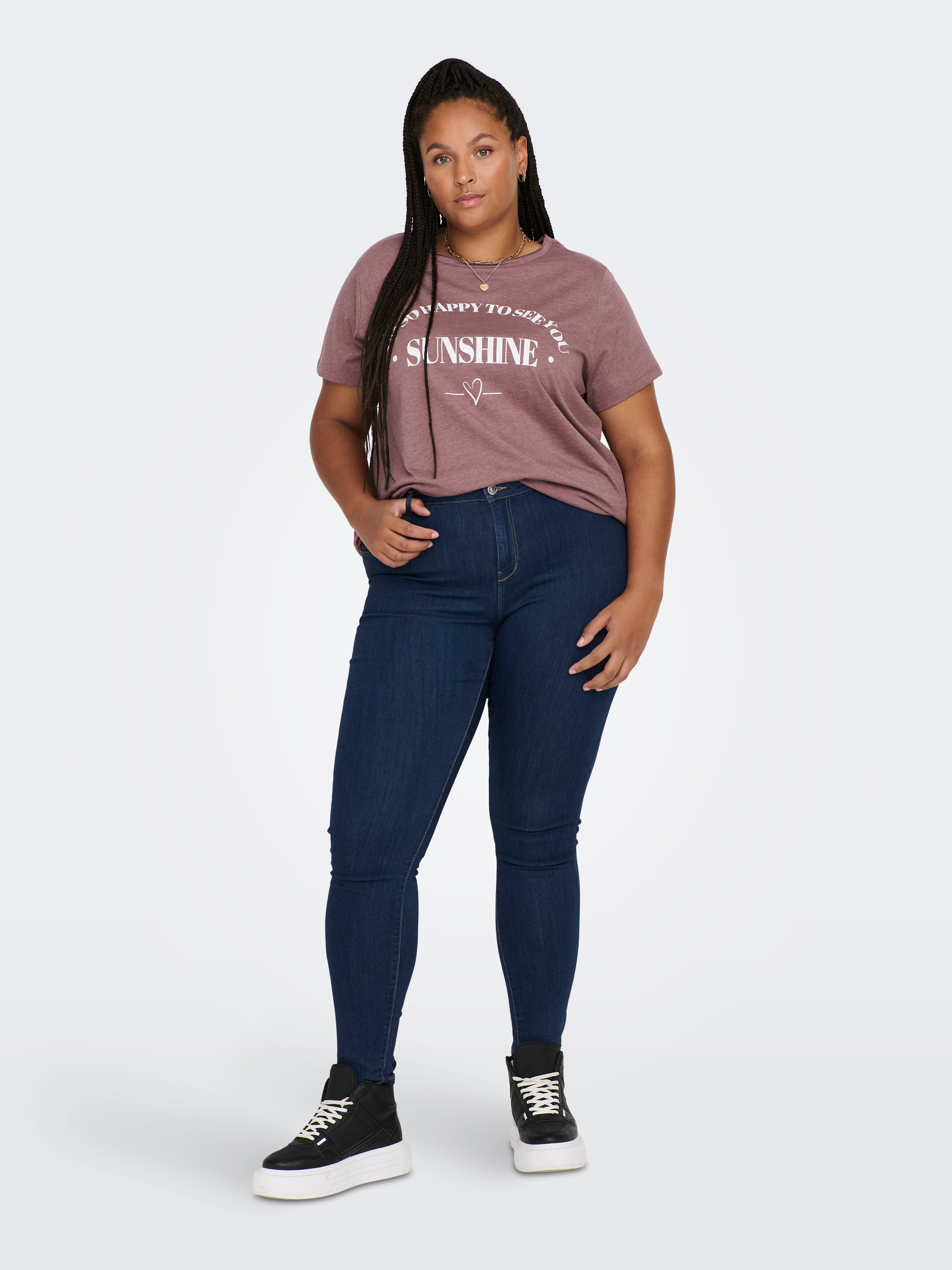 CARNEWLIA T-shirt Rose Brown