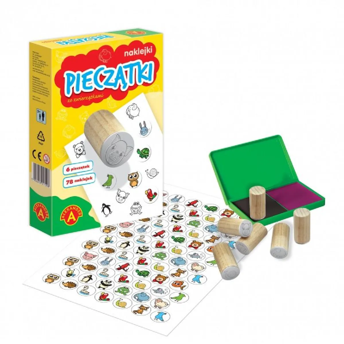 Small Stamps and Stickers Animals