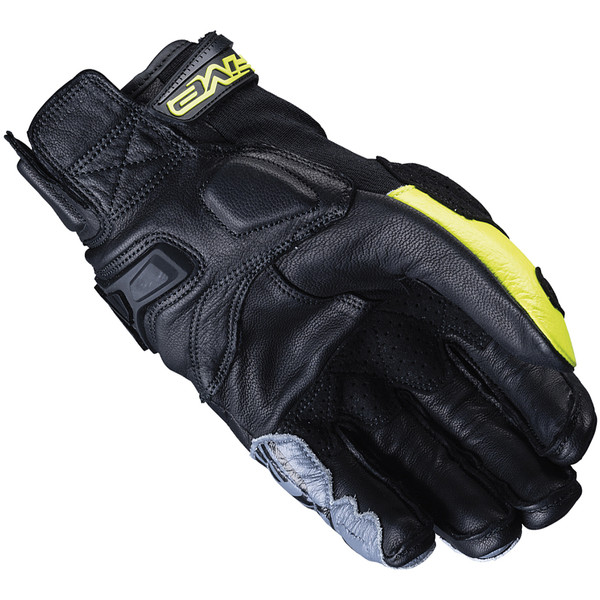 Five - Gants SF2 Gris / Noir / Jaune fluo
