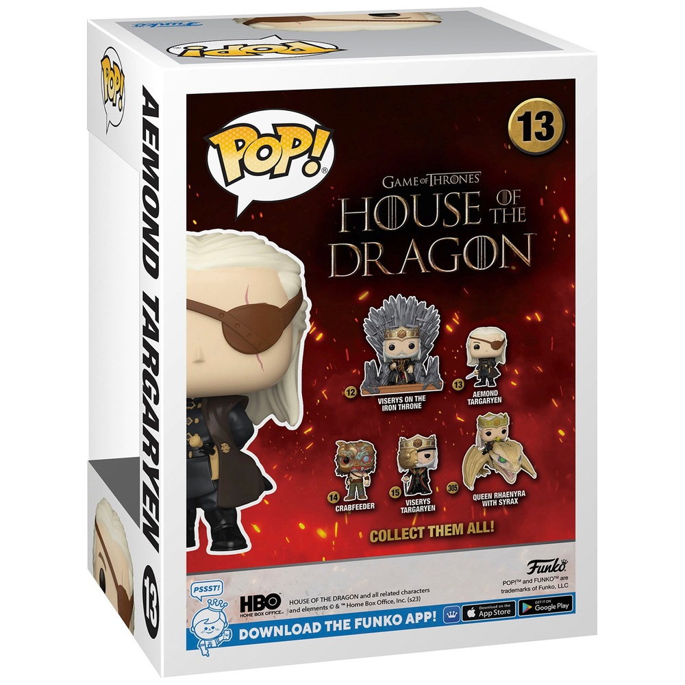 POP! Vinyl 13: House of the Dragon Aemond Targaryen Chase-Sortiment