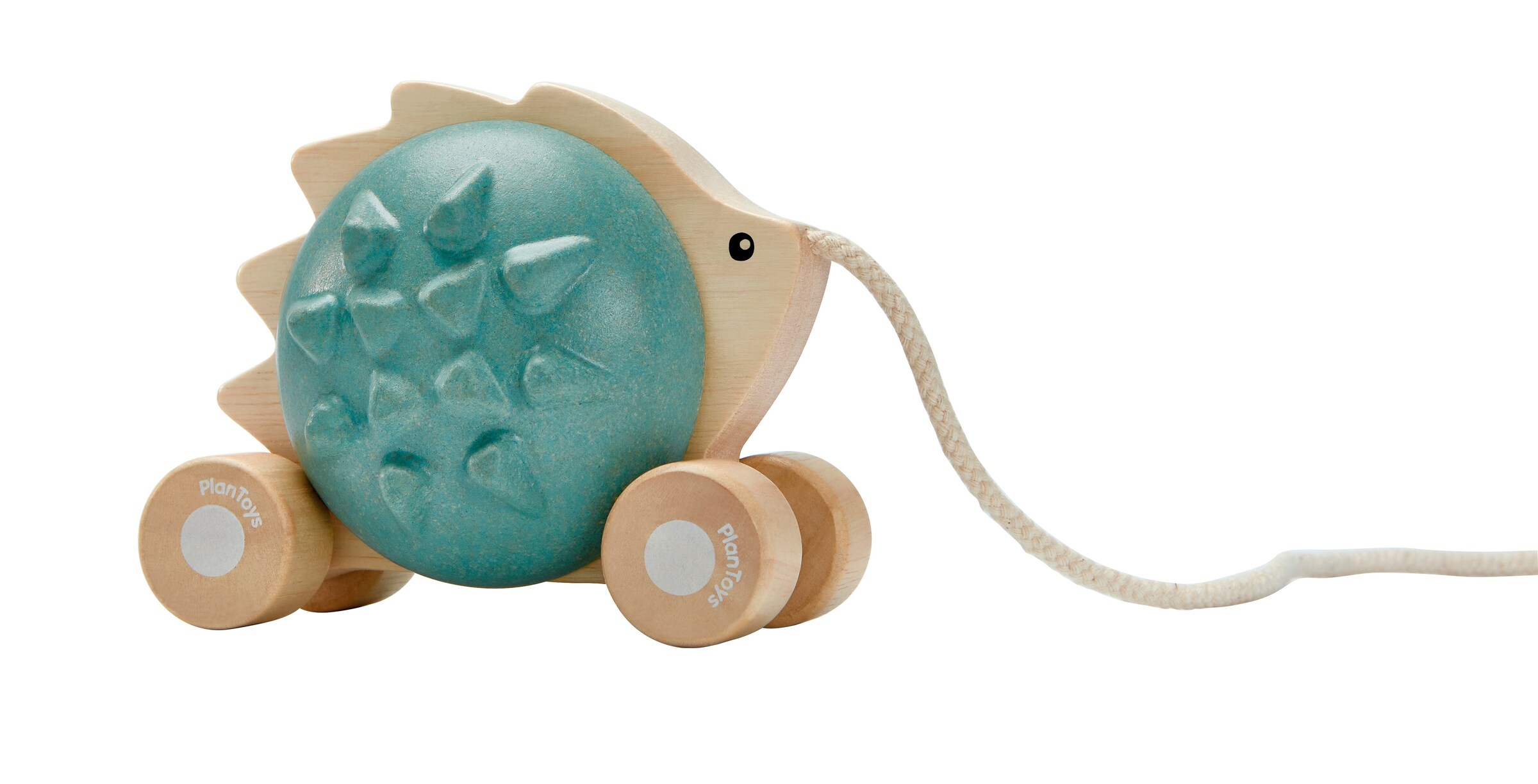 PlanToys Nachzieh-Igel, blau