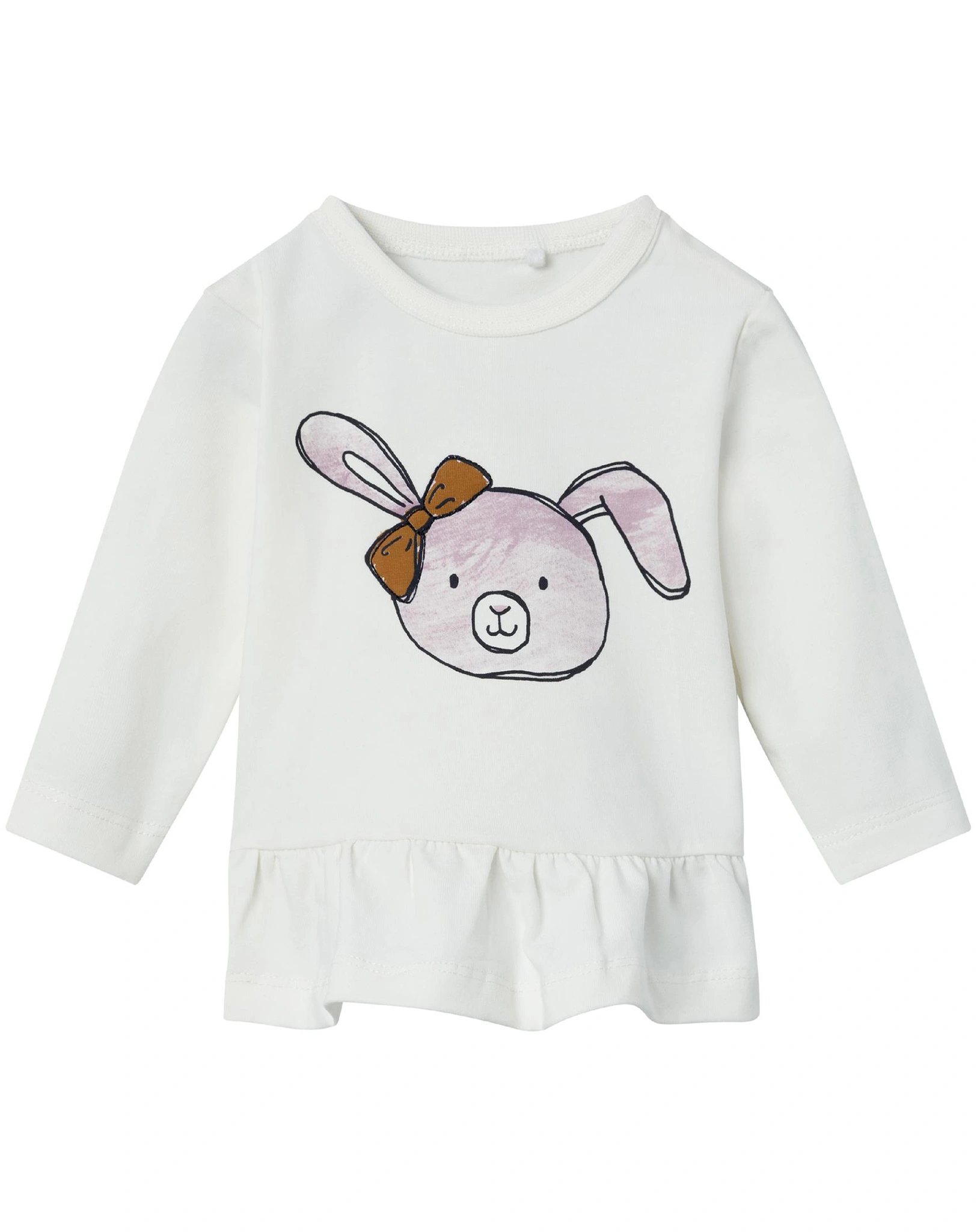 Langarmshirt NBFSIRIA RABBIT in jet stream