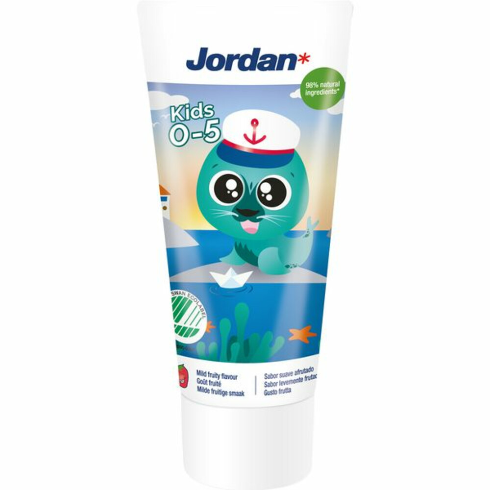 Jordan Tandpasta Kids 0-5 jaar50 ml