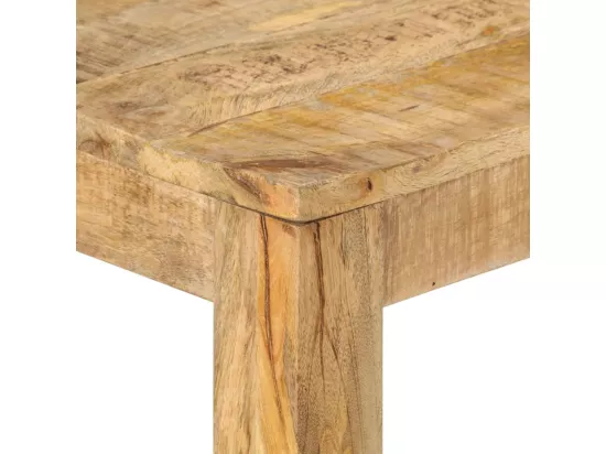Table console 110x35x76 cm Bois de manguier brut